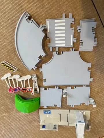 토미카 월드 토미카 타운 조립 간편! 베이직 도로 세트