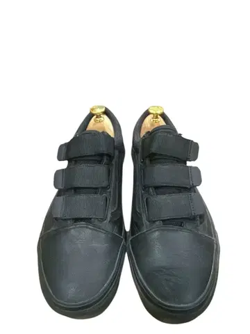 VANS 벨크로 가죽 스니커즈