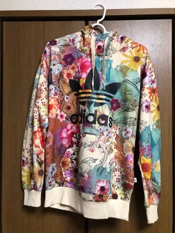 adidas x Farm 꽃무늬 오리지널스 후드티