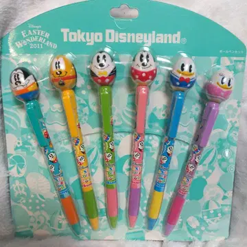 도쿄 디즈니랜드*2011년 부활절*볼펜 6개 세트