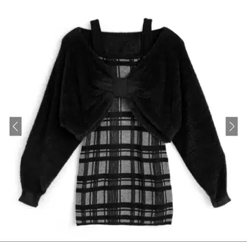 GRL [ an1705 ] 미니 원피스 니트 세트