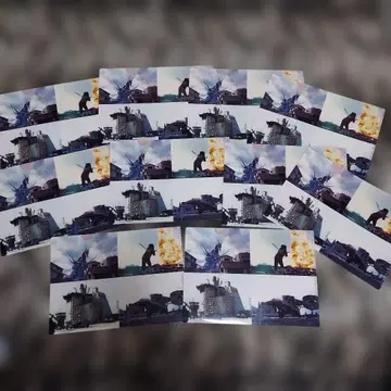 미사용 안노 히데아키전 울트라맨 클리어 파일 10장 세트 판매!