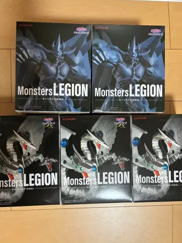KONAMI 몬스터즈 레기온 피규어 5개 세트