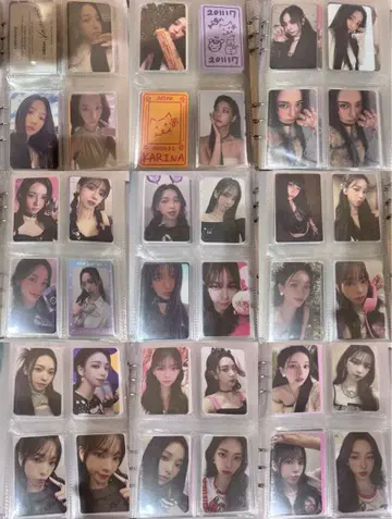 aespa 카리나 지젤 윈터 닝닝 트레이딩 카드 묶음 판매
