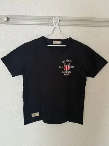 AVIREX USA T셔츠 블랙 1975년 제조