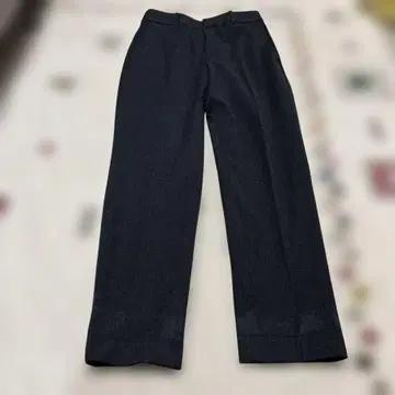 유니클로 웜 스마트 팬츠 다크 그레이