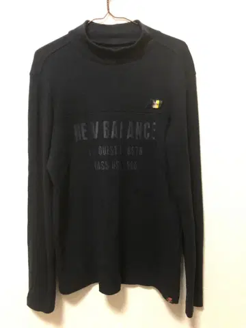 뉴발란스 긴팔 티셔츠 사이즈 5 블랙