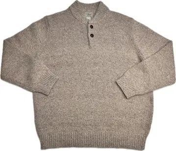 [ L.L.Bean 엘엘빈 램스울 헨리넥 니트 스웨터 ]