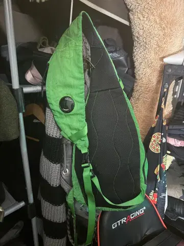 CPcompany 아오바 착용 크로스 바디 숄더백 그린