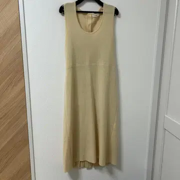 wonderful world 반팔 니트 원피스