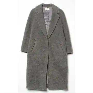 snidel 그레이 체스터 코트