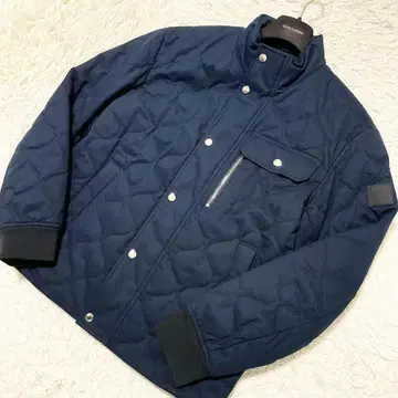 미사용급 휴고보스 현행 모델 퀼팅 블루종 네이비 계열 XL 상당