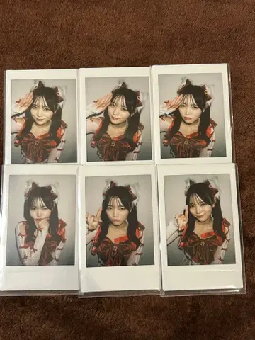 CUTIE STREET 마나베 나기사 촬영 폴라로이드