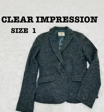 [새상품급] 클리어 임프레션 테일러드 자켓 그레이 1 [369]