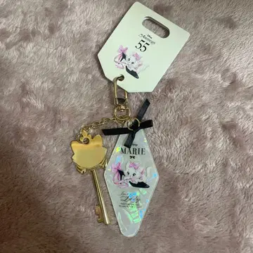 디즈니 스토어 마리 aristocats 55th 키링