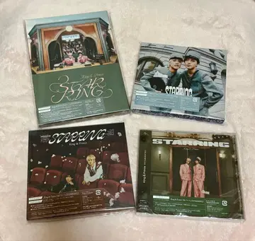 King & Prince CD 4장 세트 3개 재고 있음