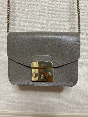 FURLA 숄더백 메트로폴리스 그레이 훌라