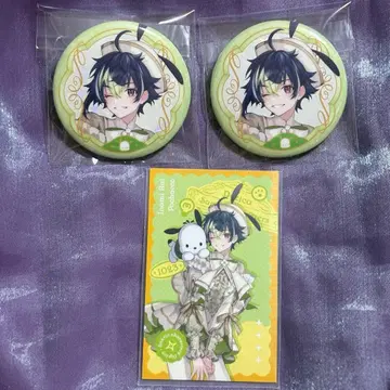 이하 라이 산리오 콜라보 캔뱃지 사진풍 카드