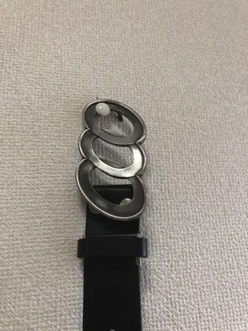 유니크 디자인 블랙 벨트