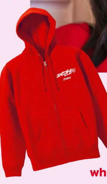 WHITEJAM NIKKI 후드티 '편의점 걸'