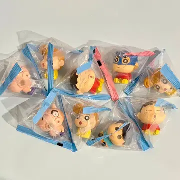 짱구는 못말려 피규어 9체 세트