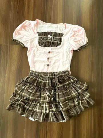 LIZ LISA 계 프린세스 프릴 셋업