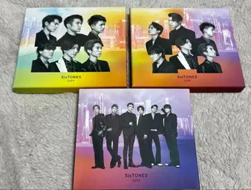 SixTONES CITY 앨범 3장 세트