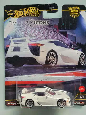 핫휠 프리미엄 타임리스 아이콘즈 렉서스 LFA