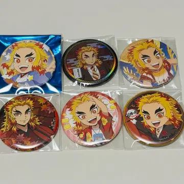 귀멸의 칼날 렌고쿠 쿄쥬로 캔뱃지 묶음 판매