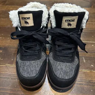 moz 캐주얼 스니커즈 23.5cm 경량 보아 포함 블랙 계열