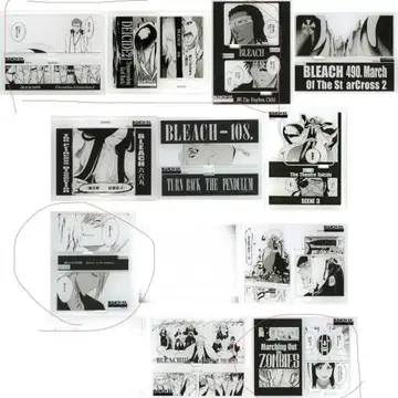 BLEACH 원화전 오리지널 아크릴 디오라마 컬렉션 11종 세트