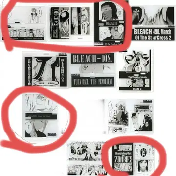 BLEACH 원화전 오리지널 아크릴 디오라마 컬렉션 11종 세트