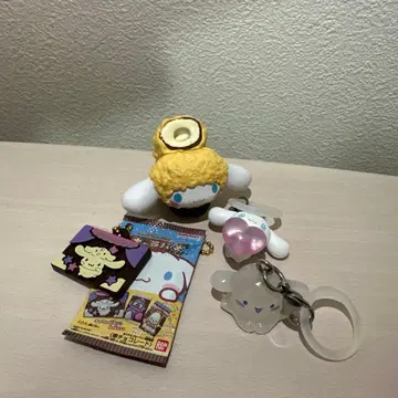 시나모롤 가챠가챠 4점