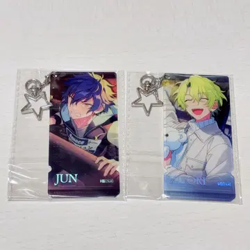 앙스타 중국 인각 아크릴 키링 사자나미 쥰 토모에 히요리 아크릴 키링