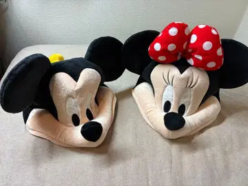 미키 미니 봉제 인형형 캡 팬캡