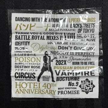 호테이 토모야스 40TH ANNIVERSARY MUSEUM 안경닦이