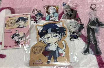 야오토메 가쿠 아크릴 키링, 아크릴 스탠드류 묶음 판매 총 23점