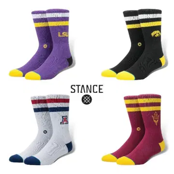 STANCE 스탠스 삭스 양말 4족 세트