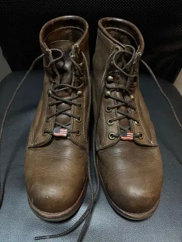 Chippewa 브라운 가죽 부츠