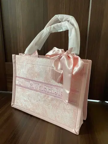 LIZ LISA 계 리본 포함 핑크 백