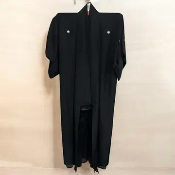 빅 사이즈 블랙 전통 예복 기모노