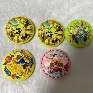 디즈니 자수 캔뱃지