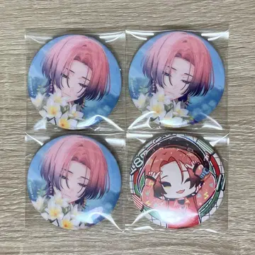 18TRIP 에이트리 나츠야키 치야 캔뱃지 4개 세트