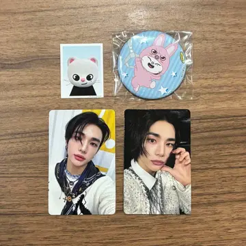 Stray Kids TOY WORLD 캔뱃지 현진SET