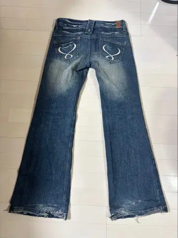 플레어 데님 y2k 아카이브