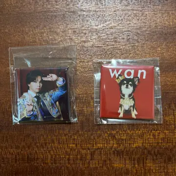 M!LK 시오자키 타이치 스퀘어 캔뱃지 wan 마그넷