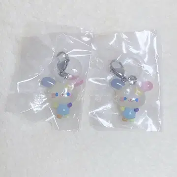 산리오 캐릭터즈 윳토메지루시 액세서리 우사하나 2개 세트