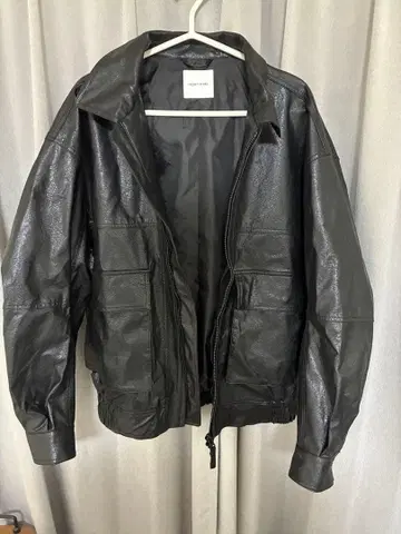 FREAK'S STORE 블랙 가죽 자켓 L 사이즈