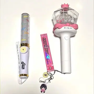 사쿠라바 하루카 최애 커스텀 부착 응원봉 5종 세트