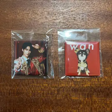 M!LK 소노 슌타 스퀘어 캔뱃지 wan 마그넷